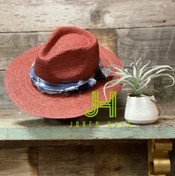 New 2020 “Jubilee Cherry” Fashion Hat 3”1/8 Brim (Soft Palm)