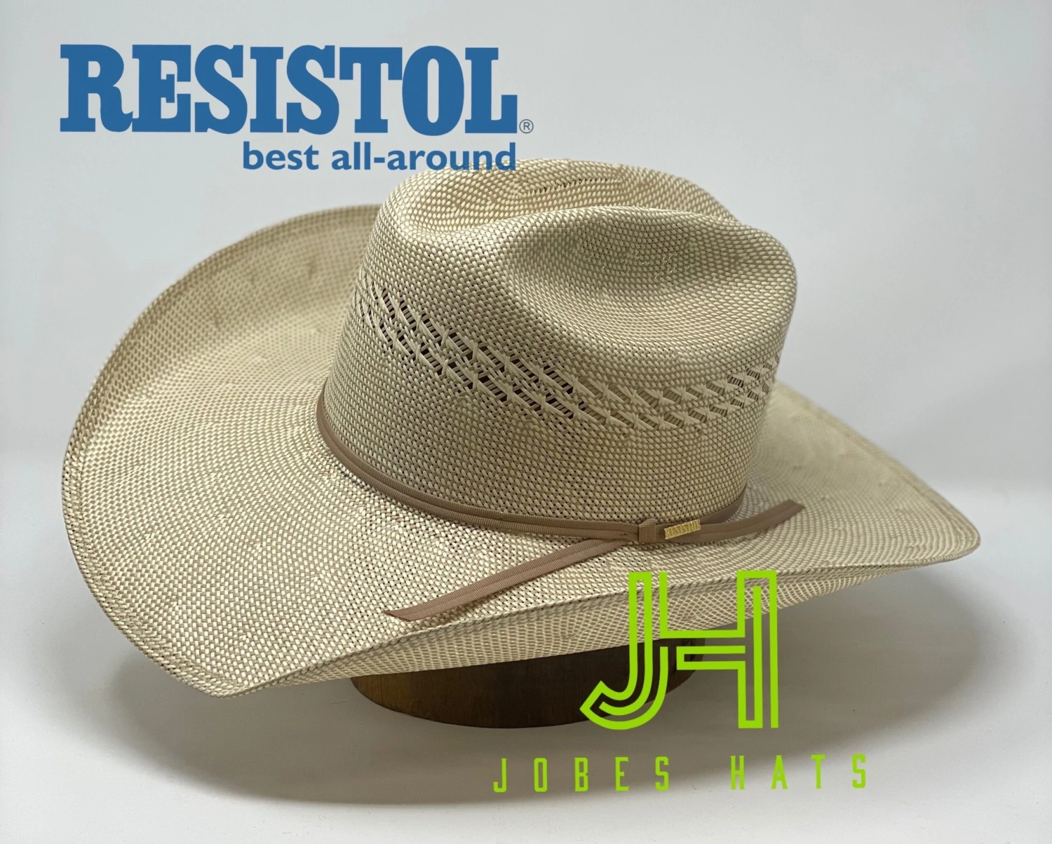 Resistol Straw 100X “Paramount” 4”14 Brim (preshaped) - Image 2