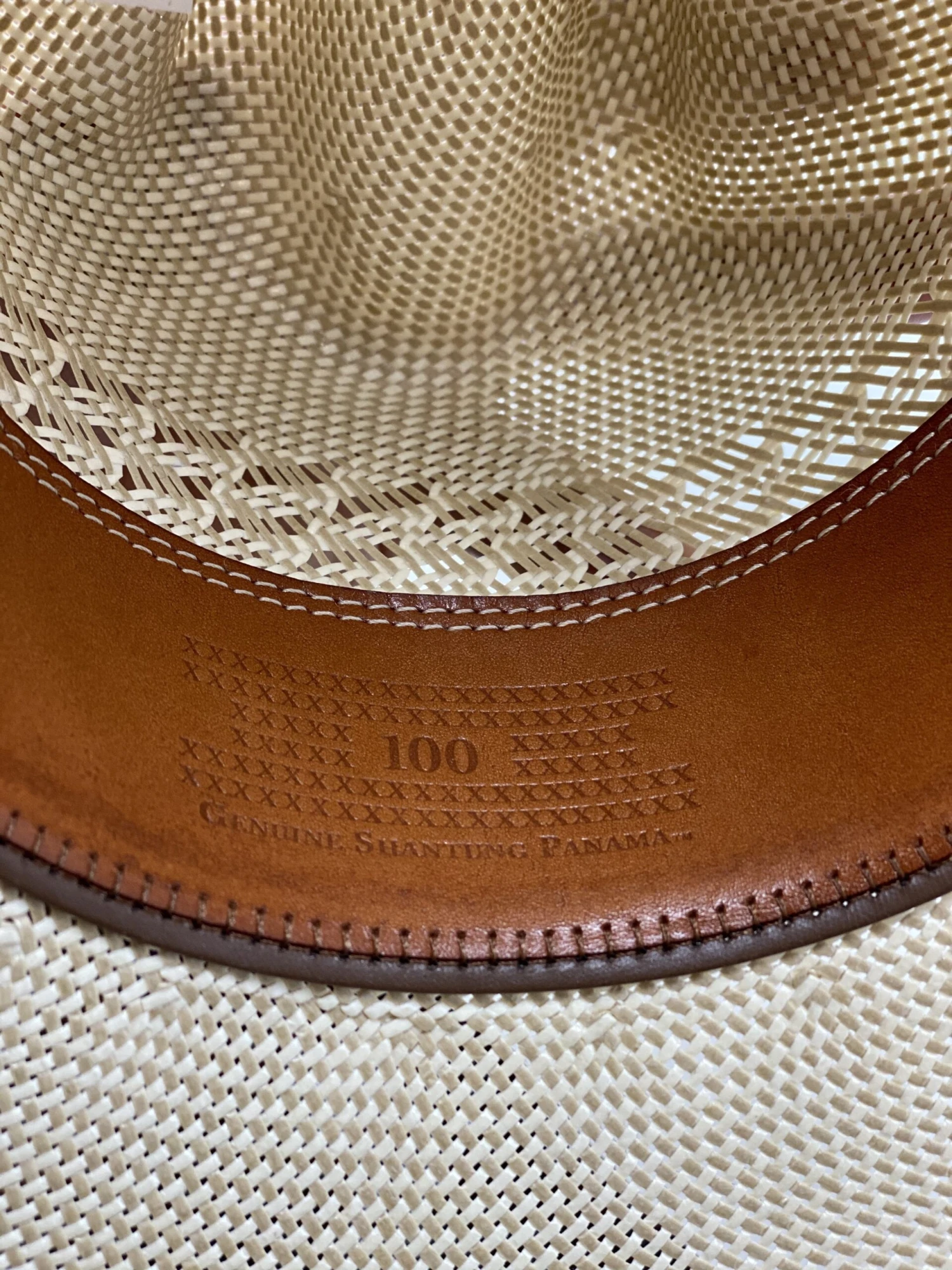 Resistol Straw 100X “Paramount” 4”14 Brim (preshaped) - Image 5