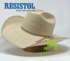 Resistol Straw 100X “Paramount” 4”14 Brim (preshaped)