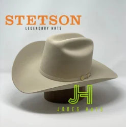Stetson 100X El Presidente Silverbelly 5" 3/4 Crown 4" Brim