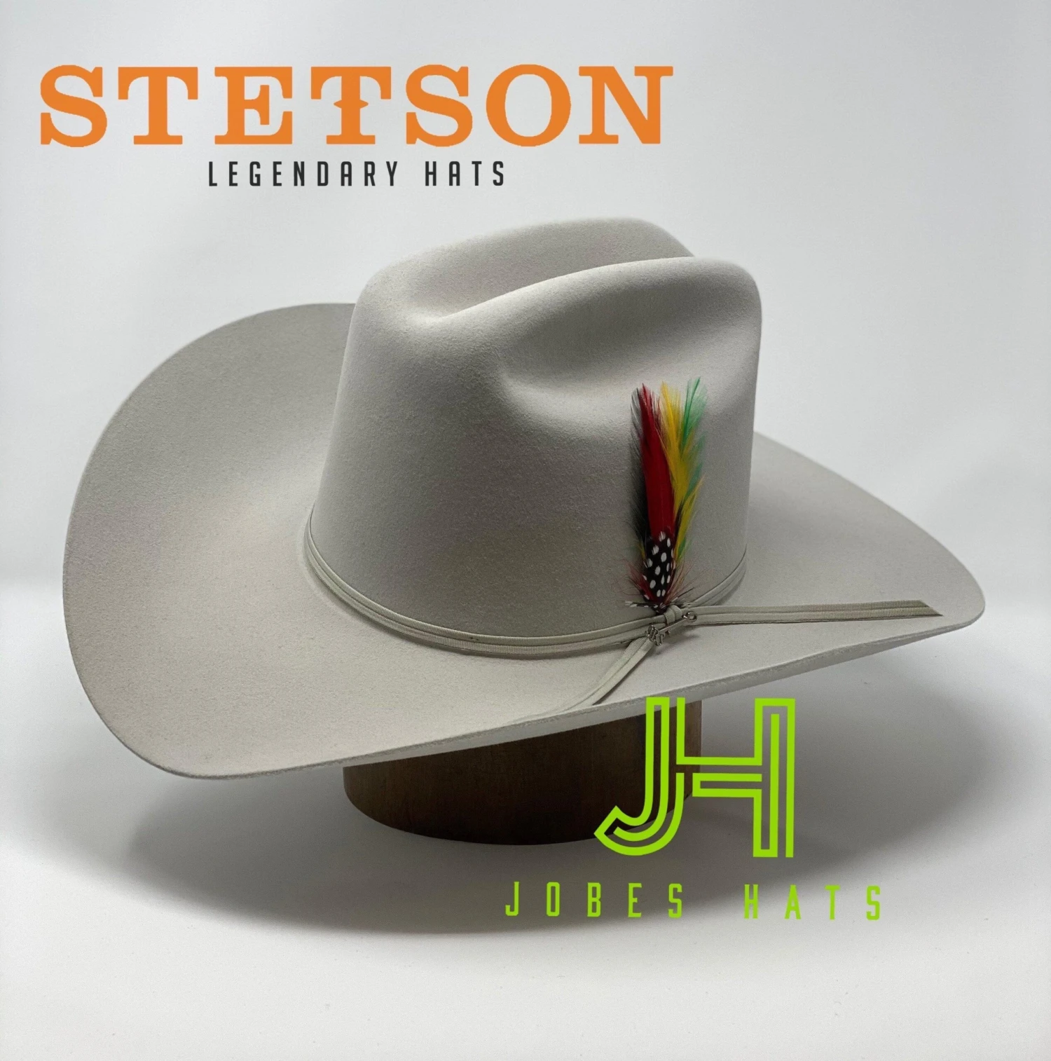 Stetson 30X "El Patron" Mist Grey 4" Brim