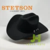 Stetson 5X Lariat Black 4" 3/4 Crown 4" Brim