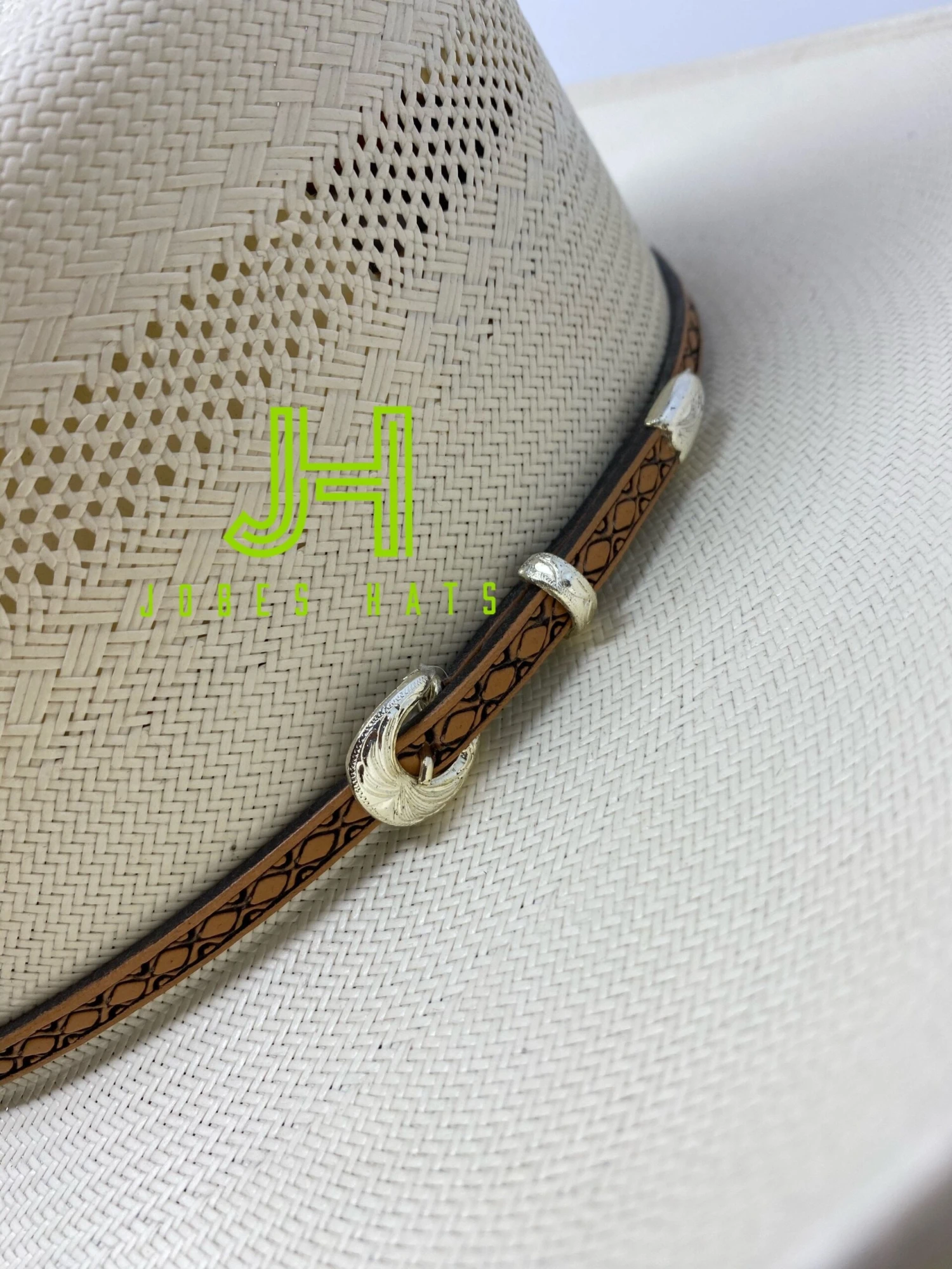 Stetson Straw 100X “Griffin” 4”1/4 Brim (preshaped) - Image 3