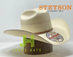 Stetson Straw 100X “Griffin” 4”1/4 Brim (preshaped)