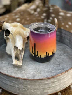 Sunset Cactus Small Insulated Cup