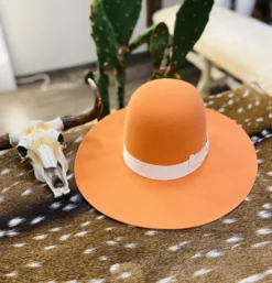 Tacchino “Fanta" Orange Fashion Hat