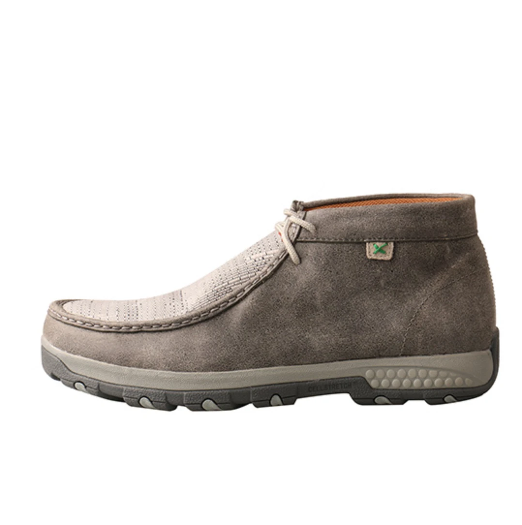 Twisted X Men’ Shoes #MXC0005 Grey/light Grey Chukka - Image 4